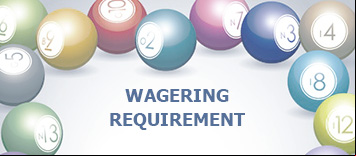 Games contribution to wagering requirements